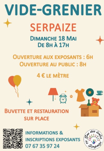 VIDE GRENIER SOU ECOLE VIDE GRENIER SOU ECOLE