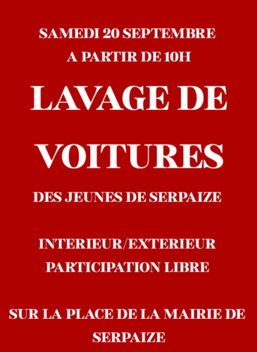 JDS lavage voitures