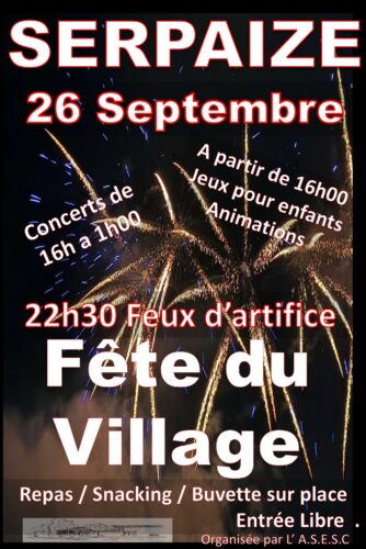 fete du village 2026 fete du village 2026