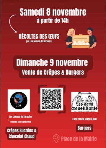 vente crèpes JDS vente crèpes JDS