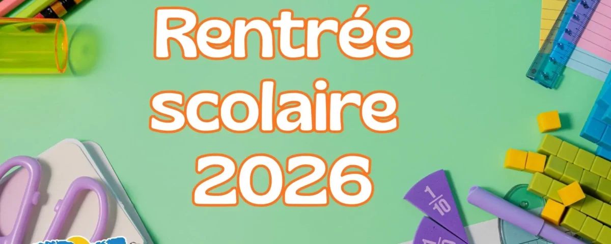Rentree scolaire 2026